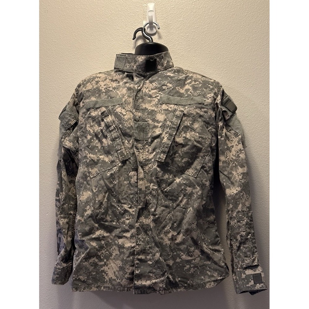 US ARMY ACU SHIRT CAMO COAT COMBAT UNIFORM NSN‎ 8415-01-519-8512 MEDIUM LONG